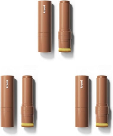 Kremi KISS'N BLUSH · Allık, Ruj, Göz Farı · Nemlendirici 3in1 · Ceramide Skualen Vitamin E (Souffle)