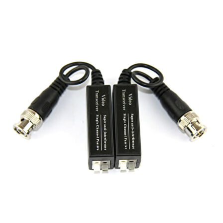 Anunnaki AHD Video Balun 1080P Kamera - BNC CAT5 CAT6 RJ45 Çevirici Dönüştürücü 