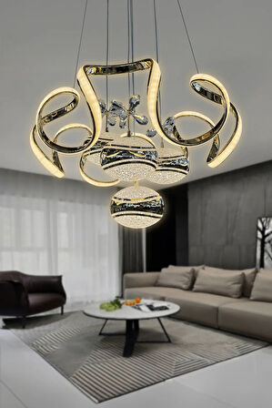 Eliza 4 Top Modern Salon Oturma Odası (ışık gücü yüksek) Led Avize