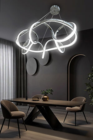 Kuzey Kıvrım Masaüstü Led Avize 