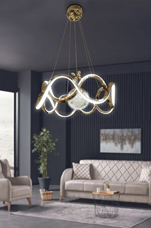 Drift Modeli Modern Sarkıt Led Avize 