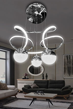 Dron 3 Toplu Led Avize 