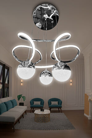 Dron 3 Toplu Led Avize 