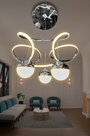 Dron 3 Toplu Led Avize 