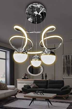 Dron 3 Toplu Led Avize 