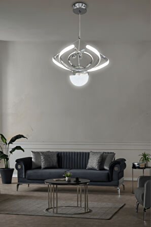 Dron Tek Top 2 modern Sarkıt Led Avize 