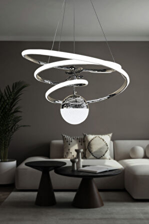 Eylül Büyük Modern Sarkıt Ledli Avize 