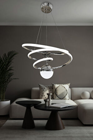 Eylül Büyük Modern Sarkıt Ledli Avize 