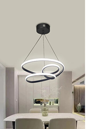 Galaksi Modern Sarkıt Oturma Odası Mutfak Led Avize 