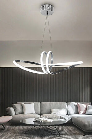 Papyon Toplu Modern Sarkıt Led Avize 