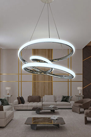 Eylül 2 mt Led Avize - Salon & Oturma Odası Avizesi