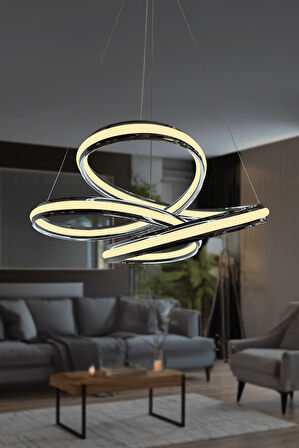 Sirius Çift Yönlü Kıvrım Salon, Oturma Odası, Mutfak Avizesi 