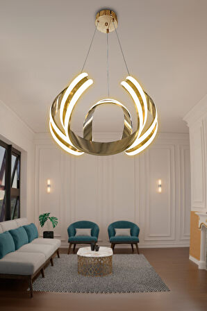 Arya Çift Yönlü Sıralı Led Avize 