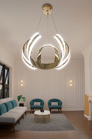 Arya Çift Yönlü Sıralı Led Avize 