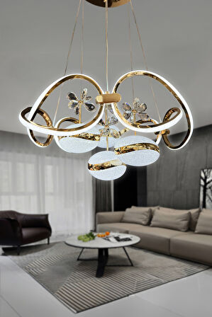 Lucia 4 Toplu Sarkıt İthal Led Avize