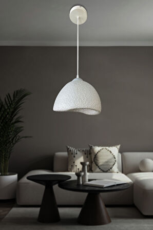 Tekli Modern Bohem Tasarım Sarkıt İthal Beton Avize