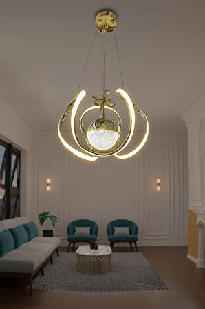 Dünya Tek Toplu Ledli Avize