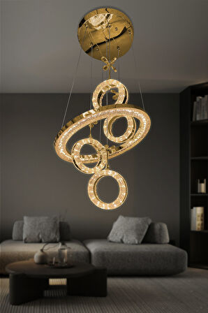 Lumina 4 lü Modern Sarkıt Led Avize