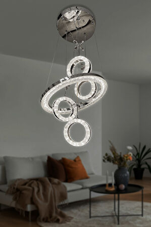 Lumina 4 lü Modern Sarkıt Led Avize
