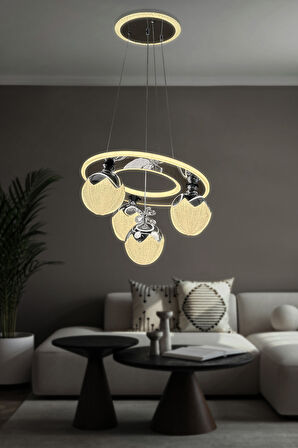 Nova 4 Toplu Modern Sarkıt Led Avize