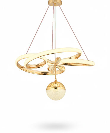 Florya Tek Top Sarkıt 3 Renk Led Avize