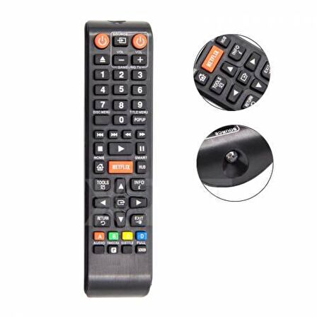Samsung Bd-f5100 Dvd Blu-ray Kumandası