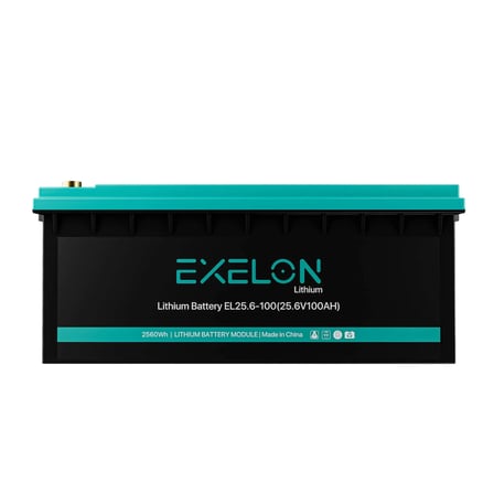 Exelon 25.6V 100A Lityum Akü
