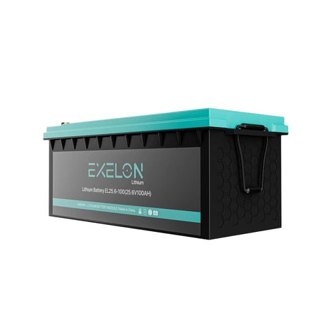Exelon 25.6V 100A Lityum Akü