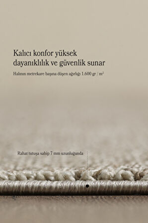 Modern Halı Sisal Bukle Halı kahverengi Halı Salon Halısı Oturma Odası Halısı Koridor Halısı Yolluk