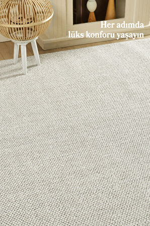 Modern Halı Sisal Bukleli Halı Gümüş Halı Salon Halısı Oturma Odası Halısı Koridor Halısı Yolluk