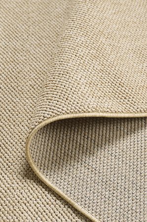 Naturel Bukleli Halı Bej Halı Salon Halısı Mutfak Halısı Yolluk Oeko-Tex Sertifikalı Silinebilir