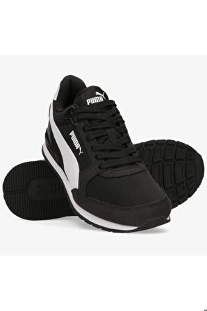 Siyah-beyaz Süet St Runner V3 Mesh Jr Spor Ayakkabı 38551001