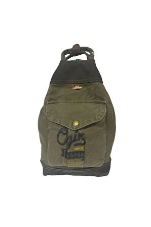 Kaliteli Küçük Boy Tek Gözlü Vintage Salaş Disayn Sırt Günlük Gezi Trekking Çantası S boy 19cmx32cm