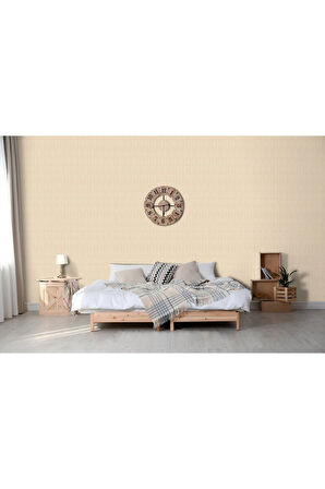 Modern Harmony Design Wallpaper - 15.6 MTR, Krem, 24102-5 Icon Duvar Kağıdı