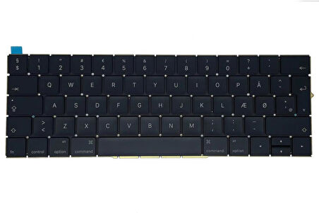 APPLE MACBOOK PRO A1706 13.3" A1707 15" 2016 2017 KLAVYE IŞIKLI (İNG)