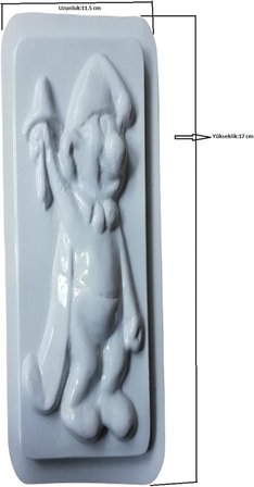 EXİZTİCARET Alçı Kalıbı Küçük Boy 24 Adet,plastik alçı kalıpları exizNM807
