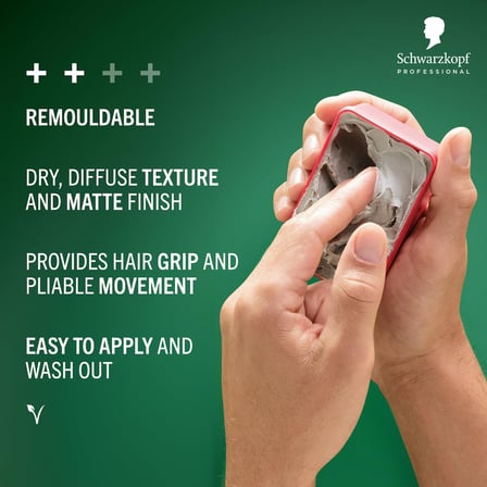 Schwarzkopf Professional OSiS+ Mess Up Mat Gum Saç Şekillendirici 100Ml
