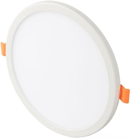 Cata CT-5647 15W Plus Ayarlanabilir Delik Çaplı Sıva Altı LED Panel Armatür, Çerçevesiz Yüksek Işık Güçlü Tavan Spot Lambası (Beyaz ve Günışığı Seçenekli) (Beyaz- 6400K, Adet, 1.0, 1)