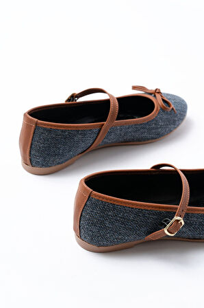 6321 Laci Keten Günlük Baret Tokalı Kadın Babet