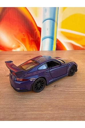 Porsche 911 GT3 RS Diecast Model Çekbırak Araba 2016 Porsche 911 GT3 RS Model Araba
