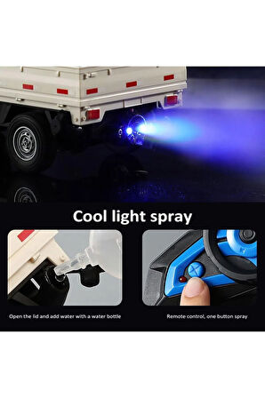 Uzaktan Kumandalı RC Kamyonet Kumandalı Sesli Işıklı Jarjlı Kamyon Yük Taşıma Aracı Yük Taşıma Aracı