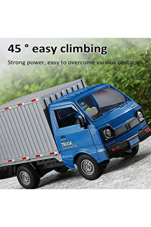 Uzaktan Kumandalı RC Kamyonet Kumandalı Sesli Işıklı Jarjlı Kamyon Yük Taşıma Aracı Yük Taşıma Aracı