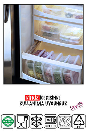 Mikrodalga Ve Difrizde Kullanılabilen Saklama Kabı Seti 7 Li Antrasit  S-405
