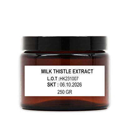 Milk Thistle Extract 250 gr Deve Dikeni Ekstresi