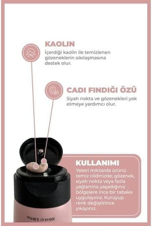 the fair. Creamy Siyah Nokta Karşıtı Kaolin Gözenek Temizleyen Tüm Cilt Tipleri Için Kil Maskesi 100 ml