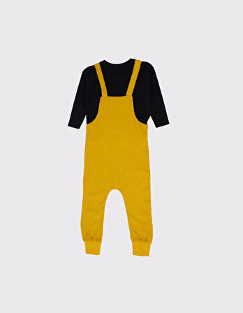 Çocuk Kadife Atlet ve Tişört Takımı