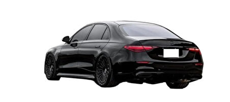 Mercedes W223 Uyumlu Piano Black Spoiler 2021+