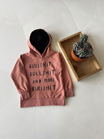 Unisex Çıtçıtlı Kapüşonlu Sweatshirt