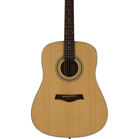 Kozmos IW-240 Dreadnaught  Akustik Gitar, Natural Renk