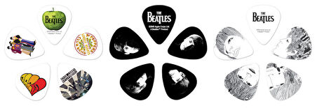 BEATLES PICK TIN-LOGO  ABD